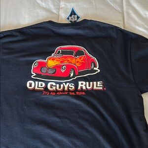 Old guys rule T-shirt, XL